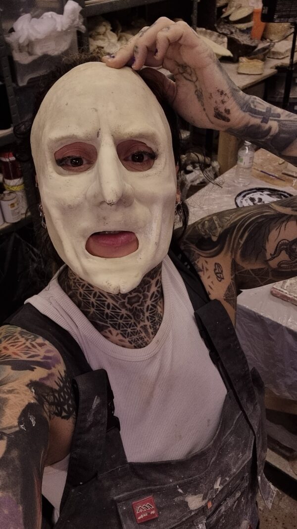Terrifer latex full face prosthetic - half face prosthetics for sale