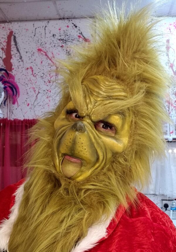 grinch hood and mask