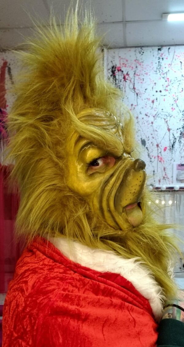 grinch hood and mask
