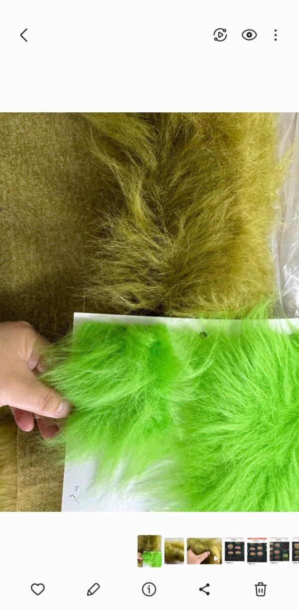 Green Fur Onesie Costume