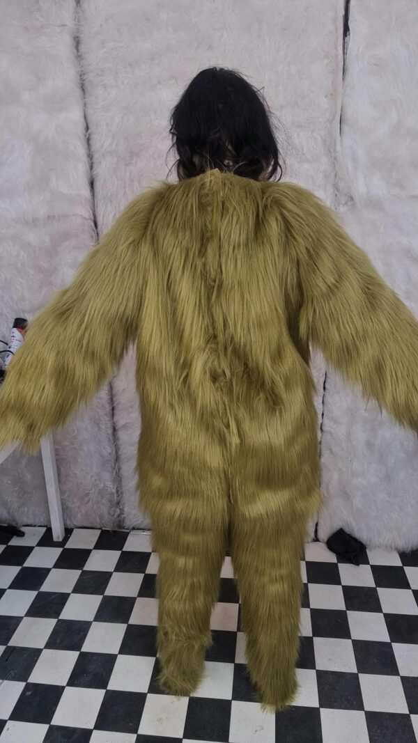 Green Fur Onesie Costume
