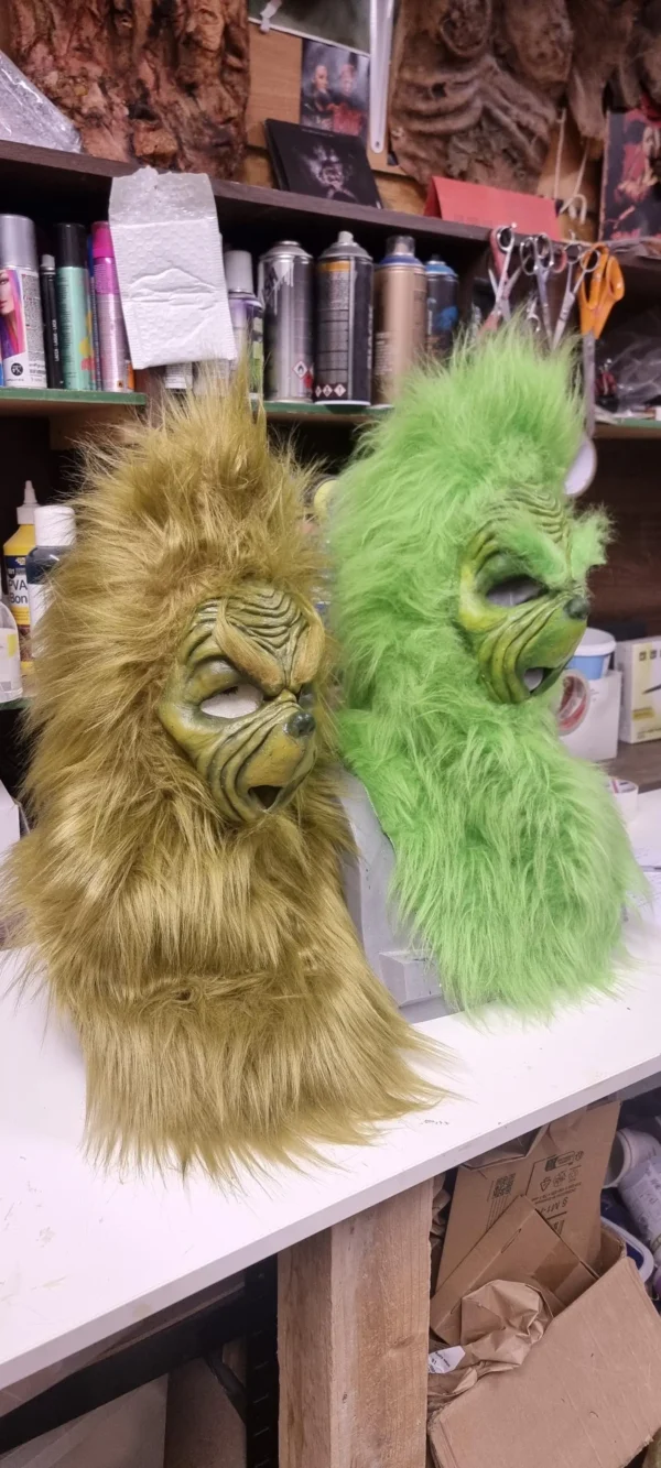 Green Fur 5-Piece Set