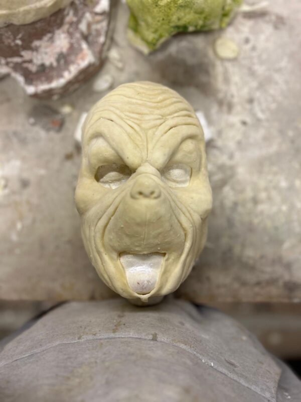 Grinch Latex Prosthetic Mask - Image 12