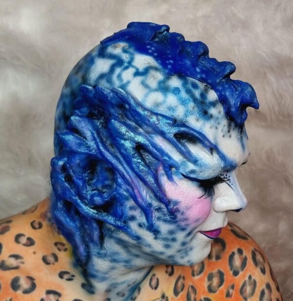 alien head prosthetic