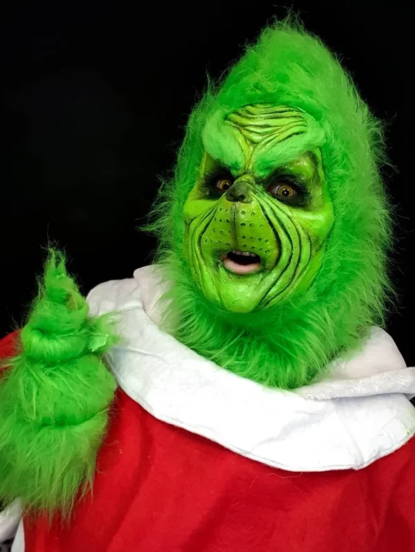 Grinch Latex Prosthetic Mask