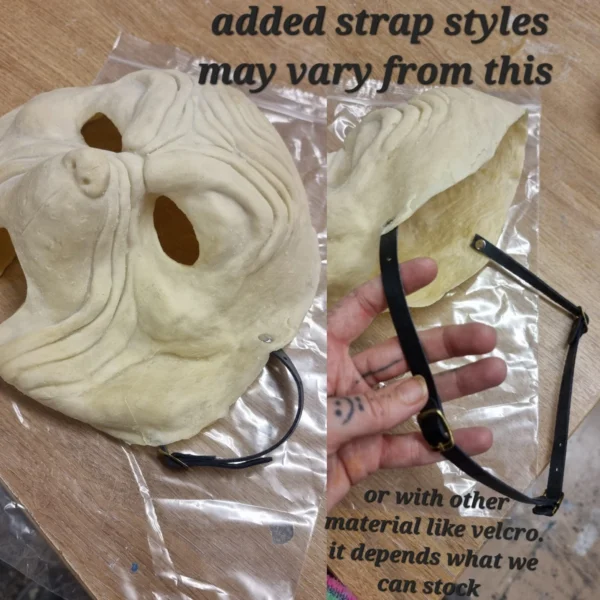 adjustable grinch mask prosthetic