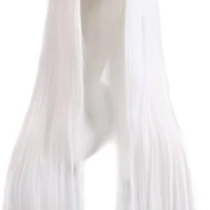White long hair wig