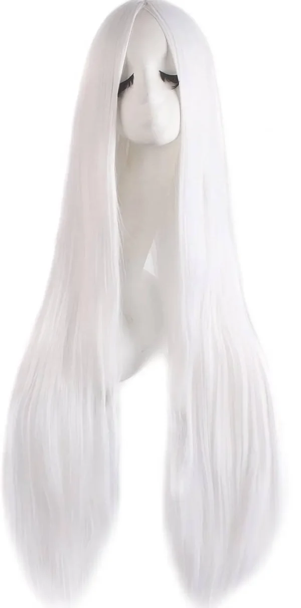 White long hair wig