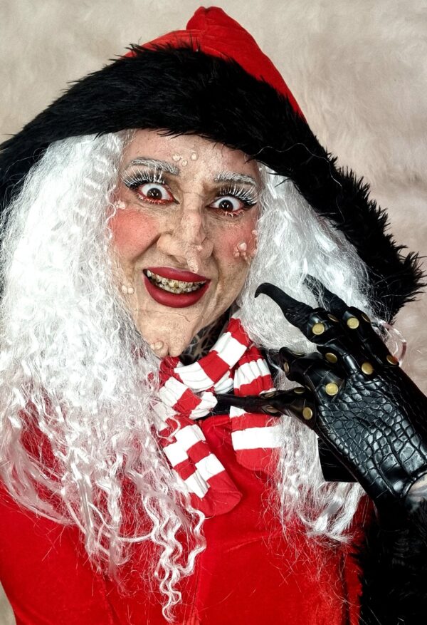 witch nose and chin prosthetics