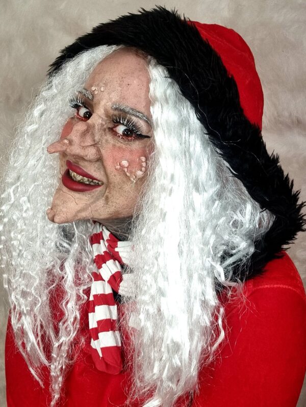 witch nose and chin prosthetics