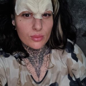 Vampire/angry brow