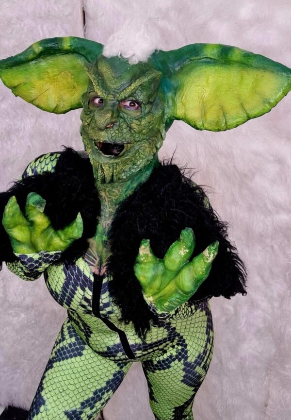 prosthetic mask and ears costume