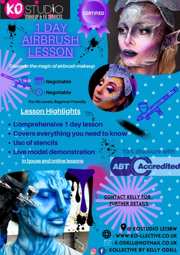 A day airbrush lesson