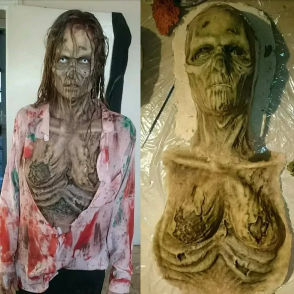 ripped zombie chest