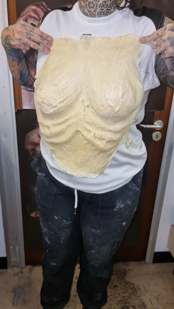 ripped zombie chest