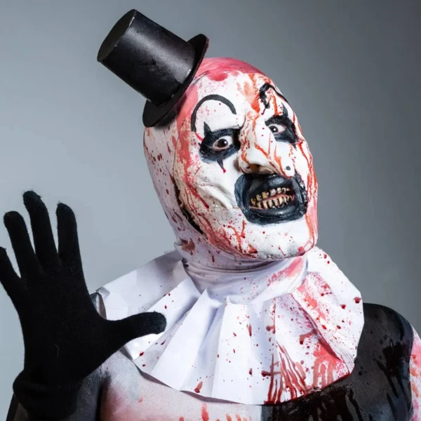 clown prosthetic look