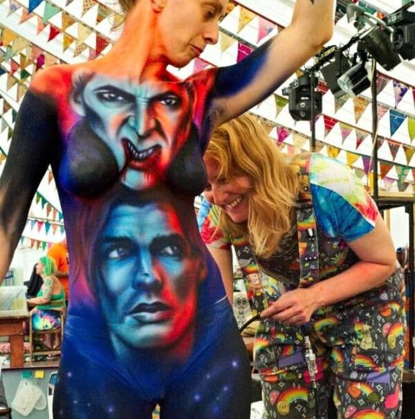 body paint and special effects course lesson Leicester