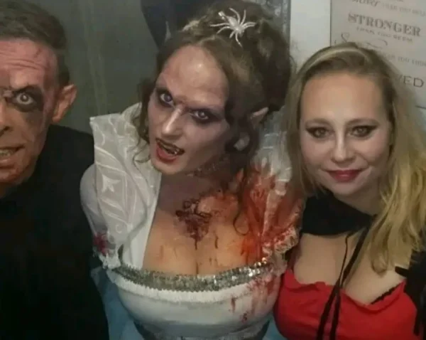 Angry Vampire Forehead Prosthetic - Image 3