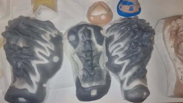 Wooden Branch Face Prosthetics