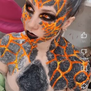 BODY lava Charcoal prosthetic