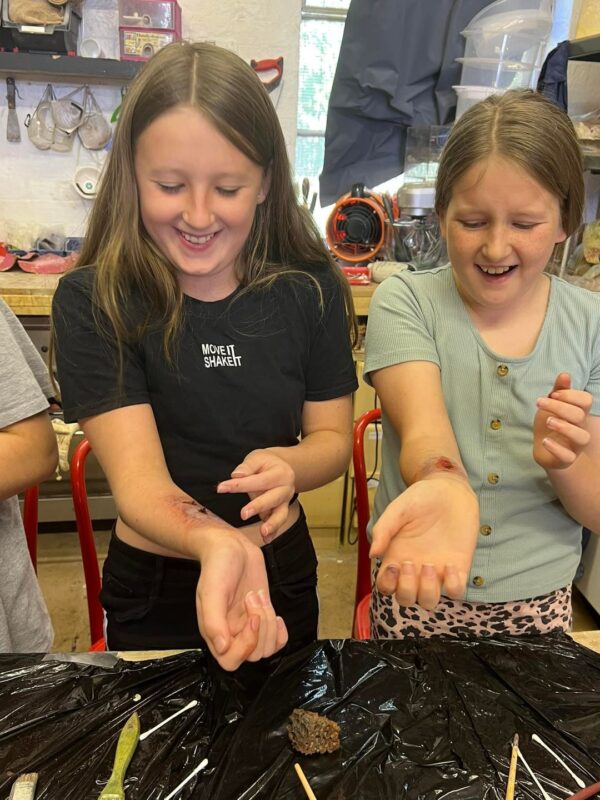 young adults and Teens fun creative special effects makeup lesson leicester