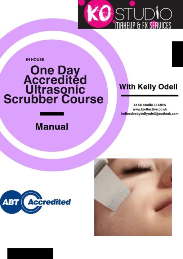 Ultrasonic scrubber Manual