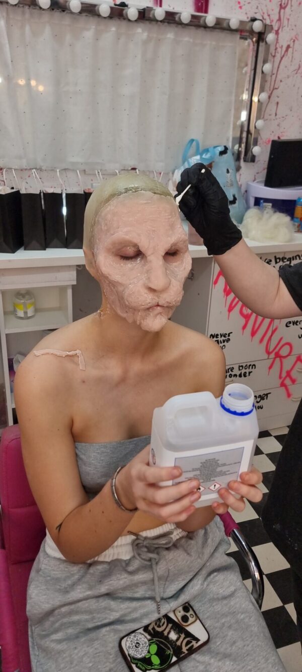 silicone rabbit face and ears - Image 9