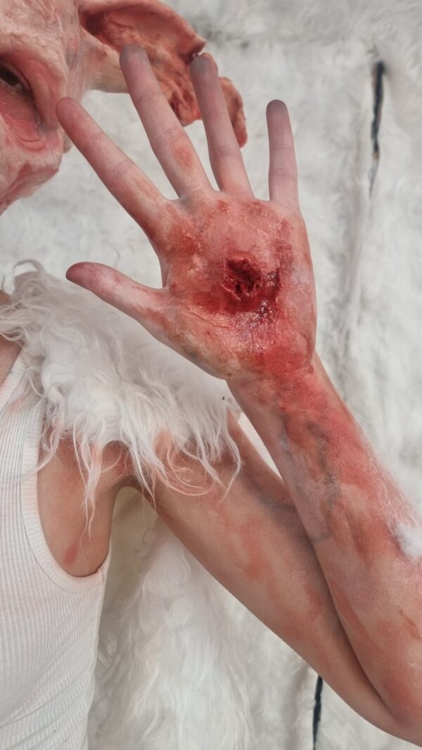 stab bullet wound prosthetic