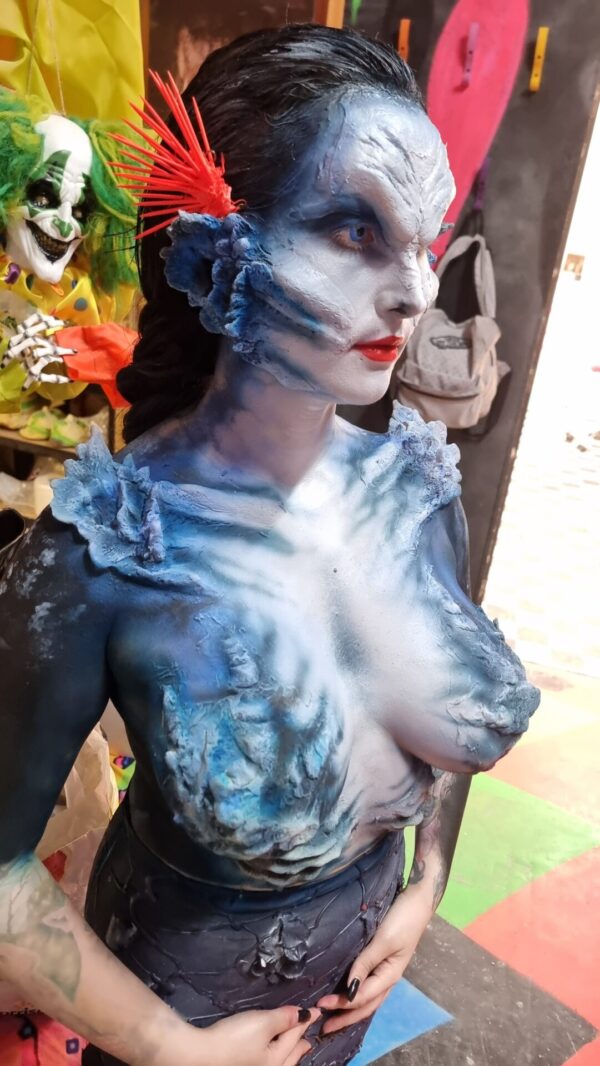 mermaid siren boob chest latex prosthetic - Image 8