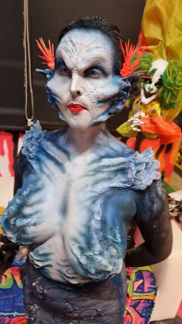 mermaid siren boob chest latex prosthetic - Image 5