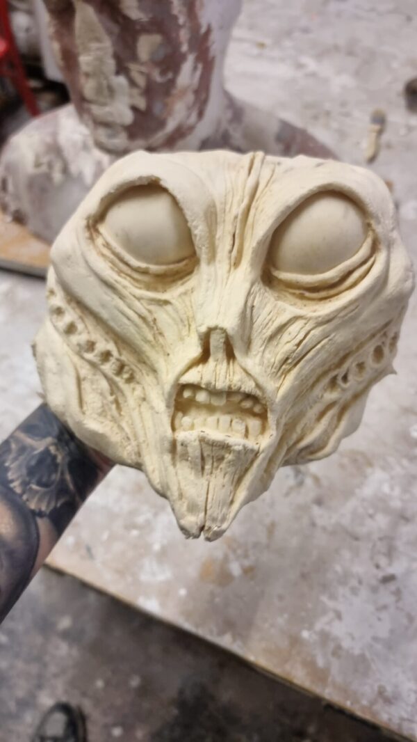 Foam Latex Alien Face Prosthetic