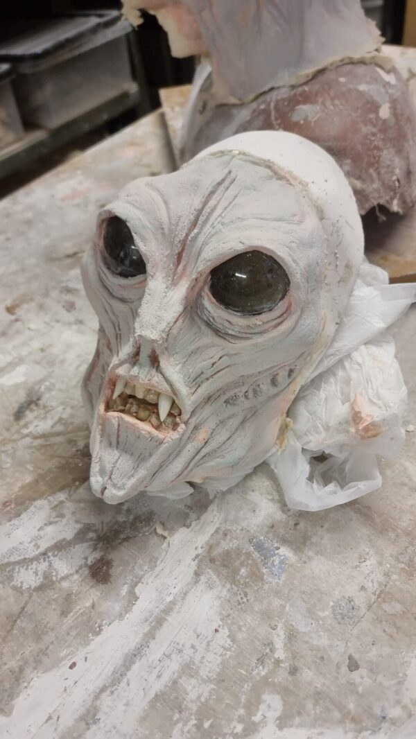 Full Face Alien Prosthetic