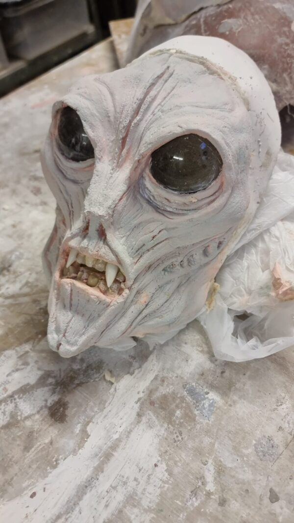 Foam Latex Alien Face Prosthetic
