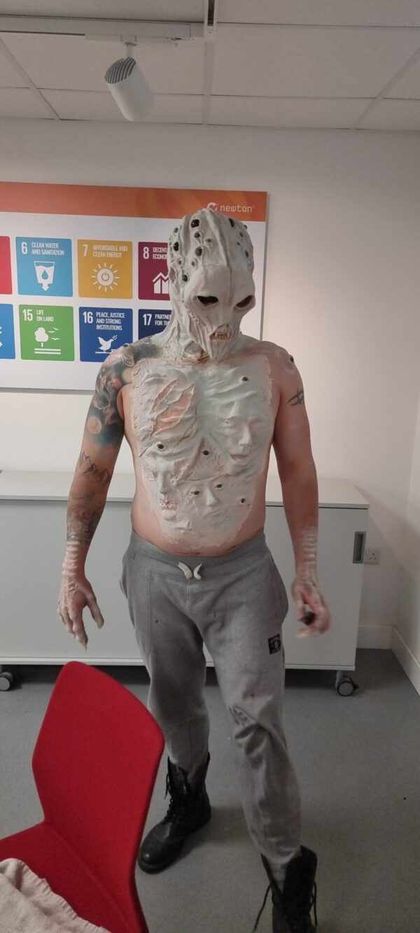 chest latex body of soul prosthetic