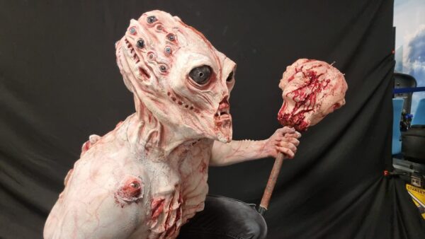 Cowl Alien Full Head Prosthetic