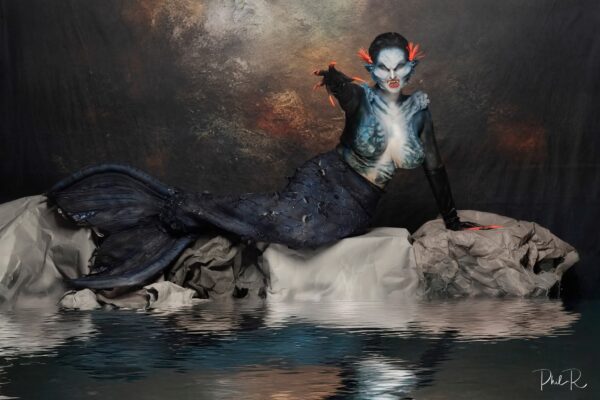 mermaid siren boob chest latex prosthetic - Image 3